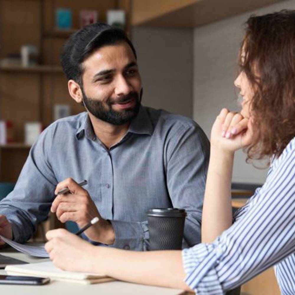 Happy People In Meeting